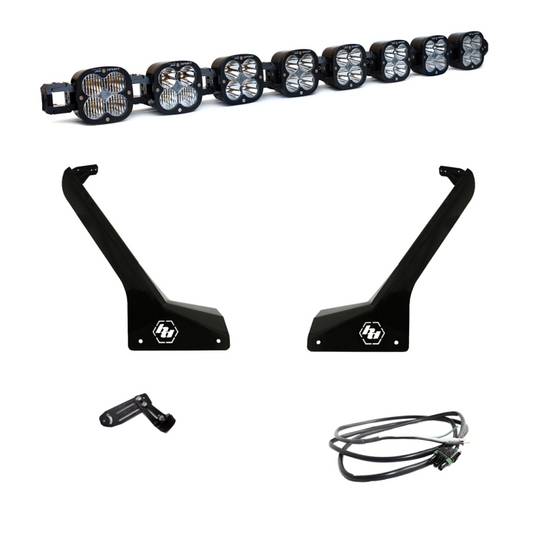 Baja Designs Jeep JL/JT Roof Bar LED Light Kit 8 XL Linkable w/ Upfitter - armamenter