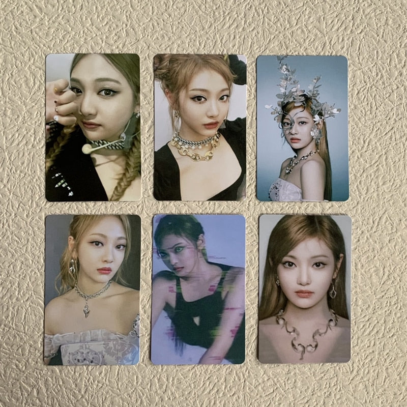 8PCS/Set Kpop Aespa LOMO Cards Photo Cards Personal WINTER KARINA NINGNING Album Photocards For Fans Collection Photocards Gift - armamenter