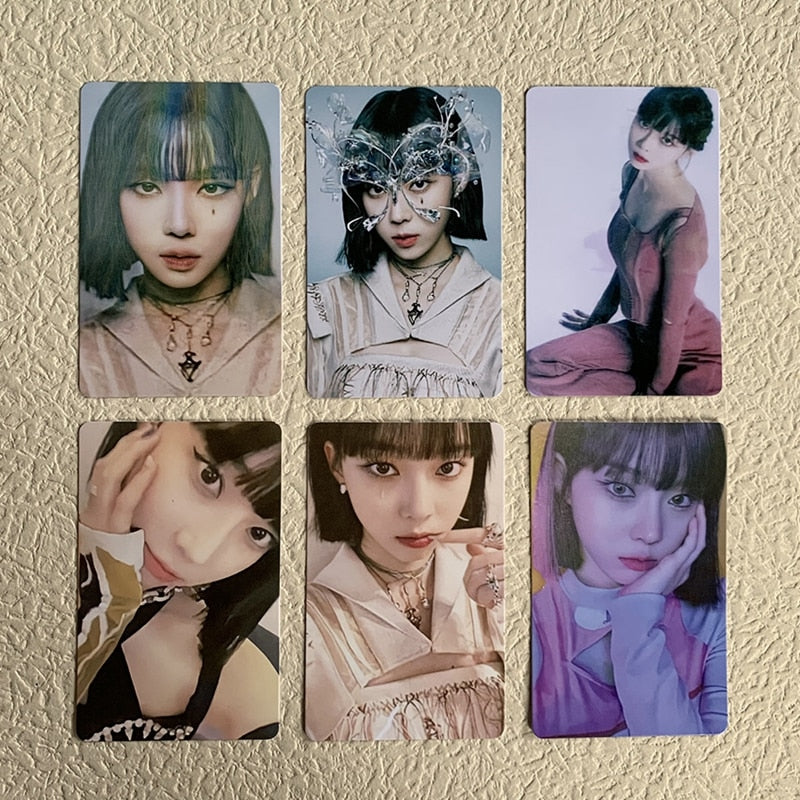 8PCS/Set Kpop Aespa LOMO Cards Photo Cards Personal WINTER KARINA NINGNING Album Photocards For Fans Collection Photocards Gift - armamenter